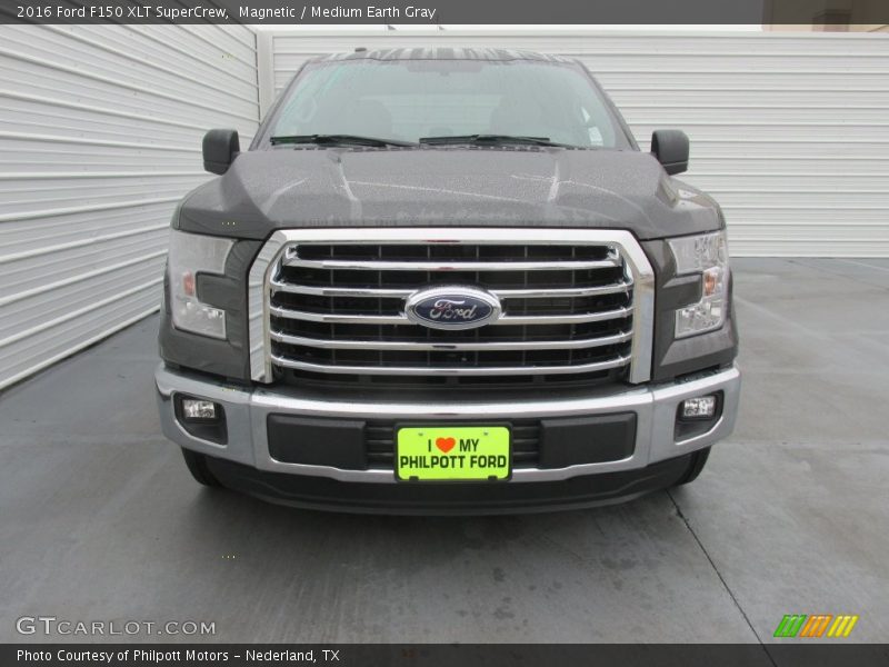 Magnetic / Medium Earth Gray 2016 Ford F150 XLT SuperCrew