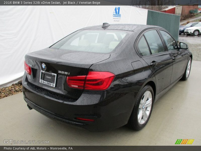 Jet Black / Venetian Beige 2016 BMW 3 Series 328i xDrive Sedan