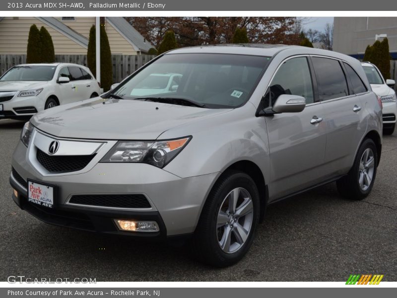 Palladium Metallic / Ebony 2013 Acura MDX SH-AWD