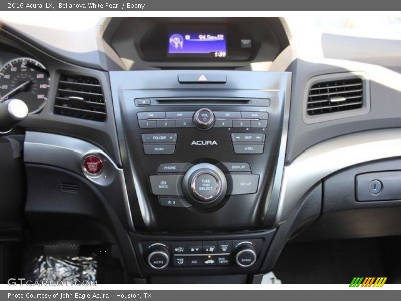 Bellanova White Pearl / Ebony 2016 Acura ILX