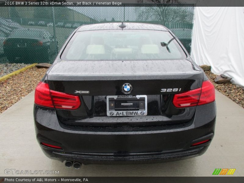 Jet Black / Venetian Beige 2016 BMW 3 Series 328i xDrive Sedan
