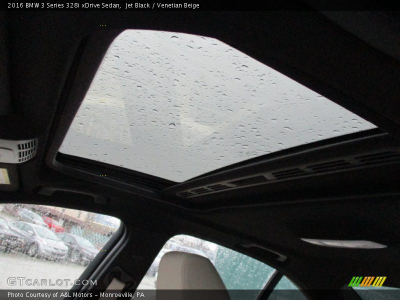 Jet Black / Venetian Beige 2016 BMW 3 Series 328i xDrive Sedan