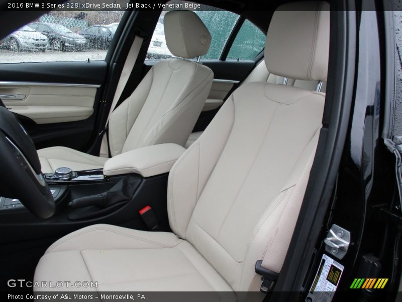 Jet Black / Venetian Beige 2016 BMW 3 Series 328i xDrive Sedan