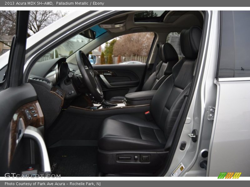 Palladium Metallic / Ebony 2013 Acura MDX SH-AWD