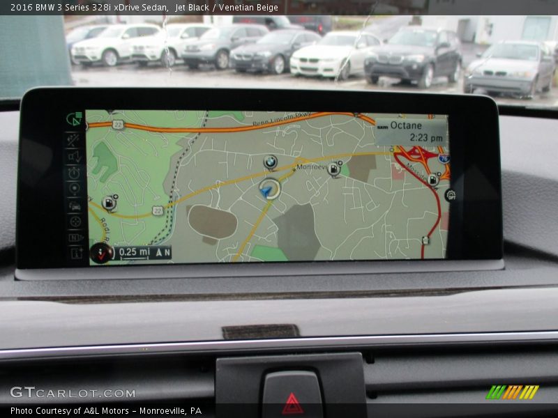 Jet Black / Venetian Beige 2016 BMW 3 Series 328i xDrive Sedan