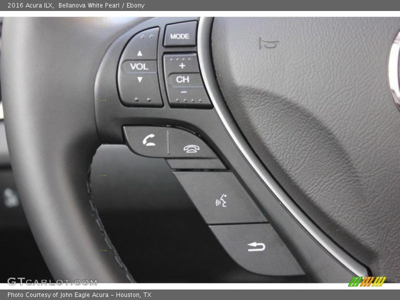 Bellanova White Pearl / Ebony 2016 Acura ILX