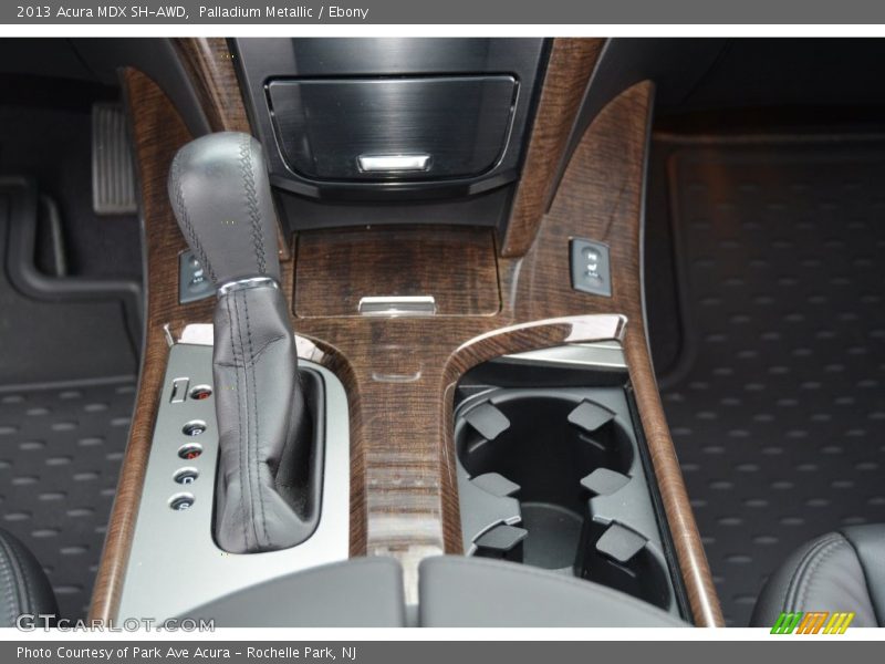 Palladium Metallic / Ebony 2013 Acura MDX SH-AWD