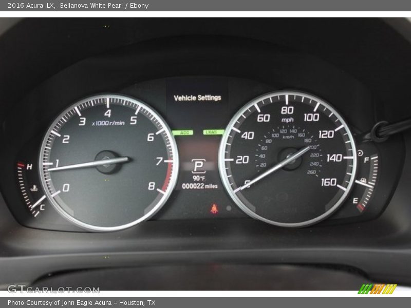 Bellanova White Pearl / Ebony 2016 Acura ILX