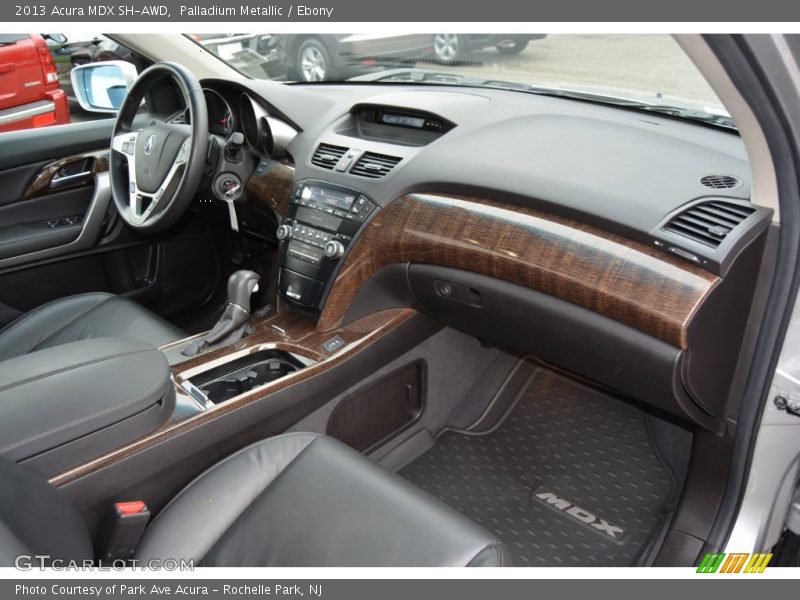 Palladium Metallic / Ebony 2013 Acura MDX SH-AWD