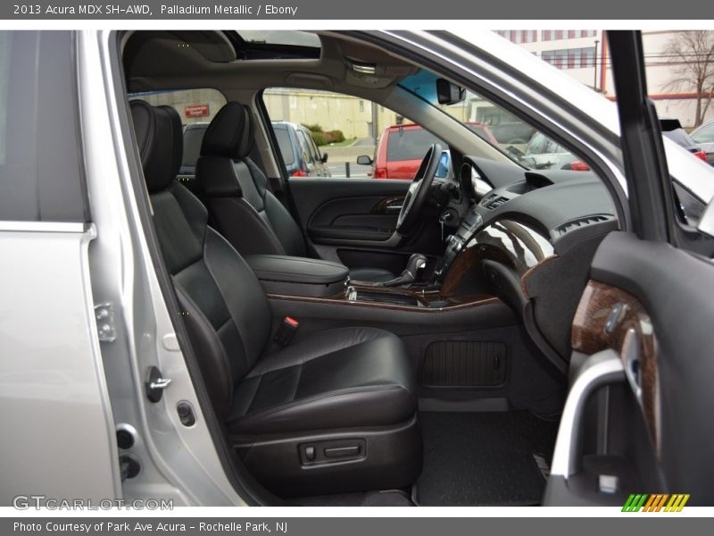 Palladium Metallic / Ebony 2013 Acura MDX SH-AWD