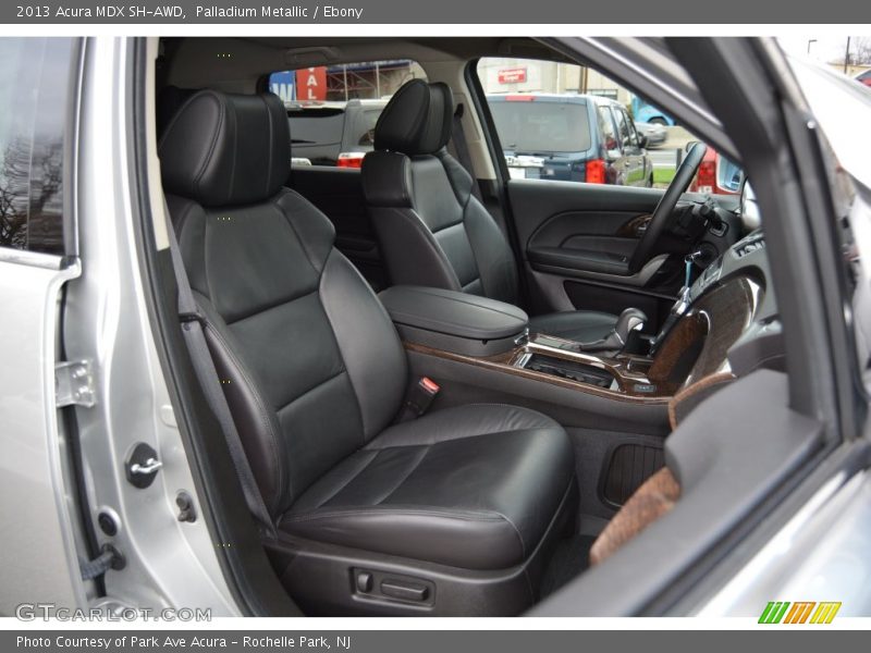 Palladium Metallic / Ebony 2013 Acura MDX SH-AWD