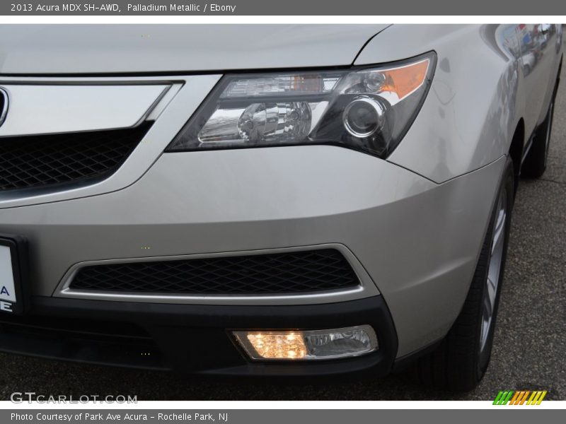Palladium Metallic / Ebony 2013 Acura MDX SH-AWD