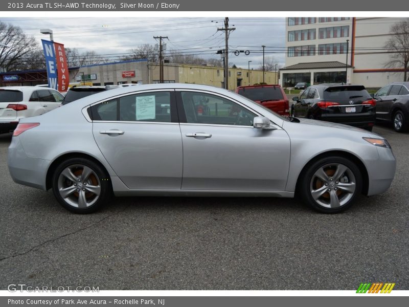 Silver Moon / Ebony 2013 Acura TL SH-AWD Technology