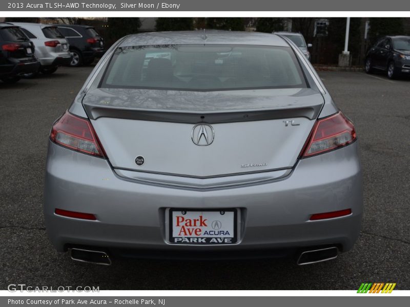 Silver Moon / Ebony 2013 Acura TL SH-AWD Technology