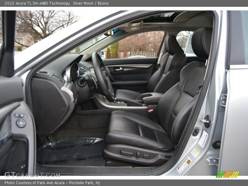 Silver Moon / Ebony 2013 Acura TL SH-AWD Technology