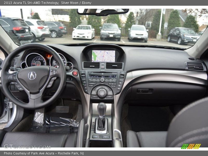 Silver Moon / Ebony 2013 Acura TL SH-AWD Technology