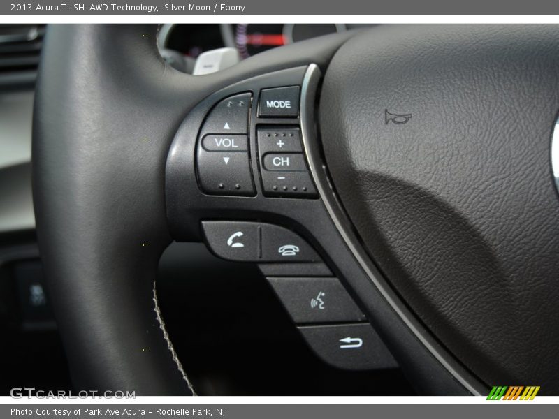 Silver Moon / Ebony 2013 Acura TL SH-AWD Technology