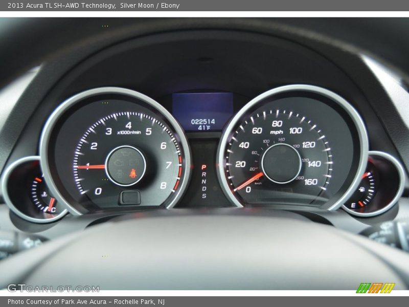 Silver Moon / Ebony 2013 Acura TL SH-AWD Technology