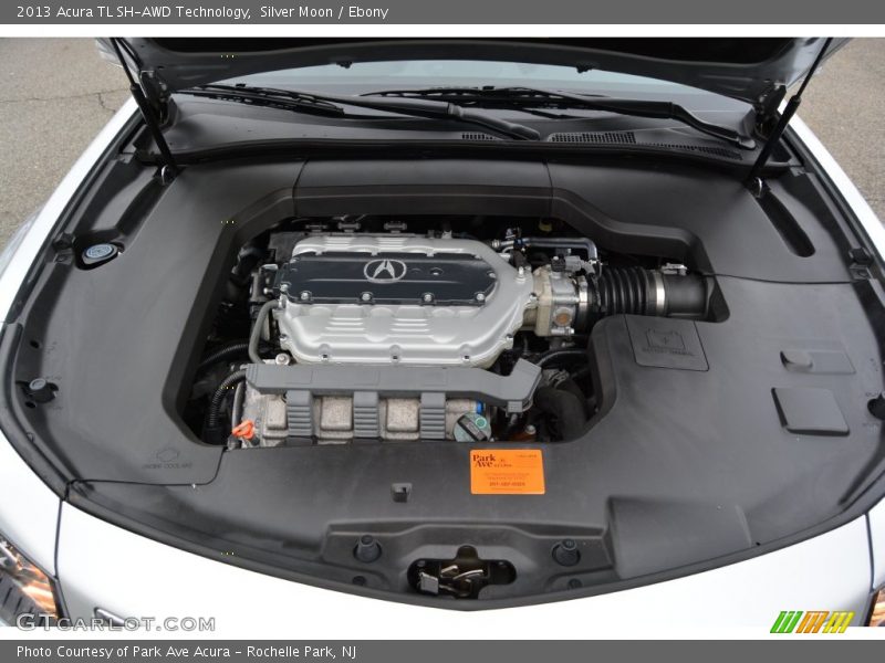 Silver Moon / Ebony 2013 Acura TL SH-AWD Technology