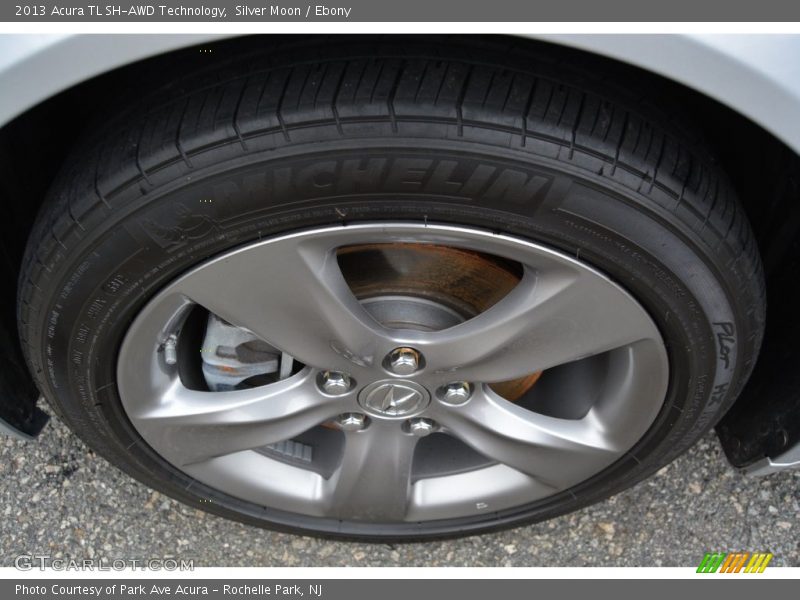 Silver Moon / Ebony 2013 Acura TL SH-AWD Technology