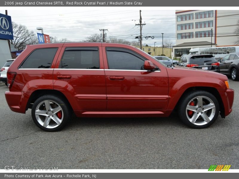 Red Rock Crystal Pearl / Medium Slate Gray 2006 Jeep Grand Cherokee SRT8