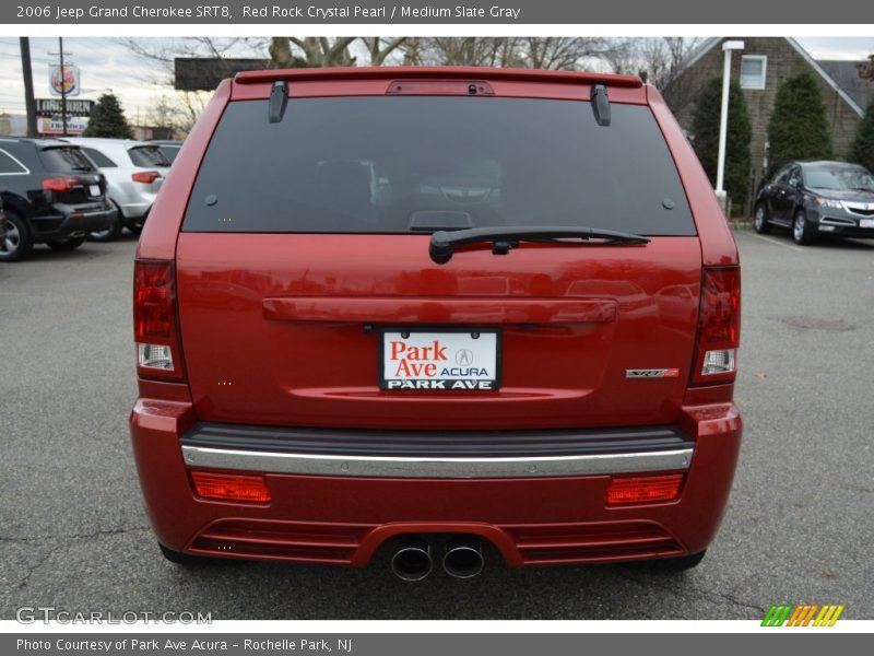Red Rock Crystal Pearl / Medium Slate Gray 2006 Jeep Grand Cherokee SRT8