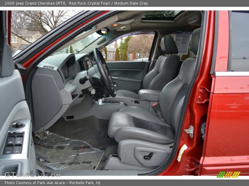 Red Rock Crystal Pearl / Medium Slate Gray 2006 Jeep Grand Cherokee SRT8