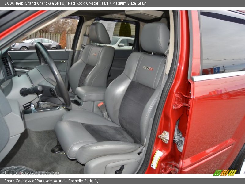 Red Rock Crystal Pearl / Medium Slate Gray 2006 Jeep Grand Cherokee SRT8