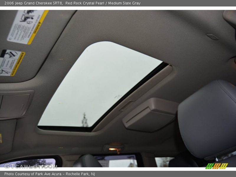 Red Rock Crystal Pearl / Medium Slate Gray 2006 Jeep Grand Cherokee SRT8