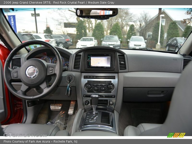 Red Rock Crystal Pearl / Medium Slate Gray 2006 Jeep Grand Cherokee SRT8