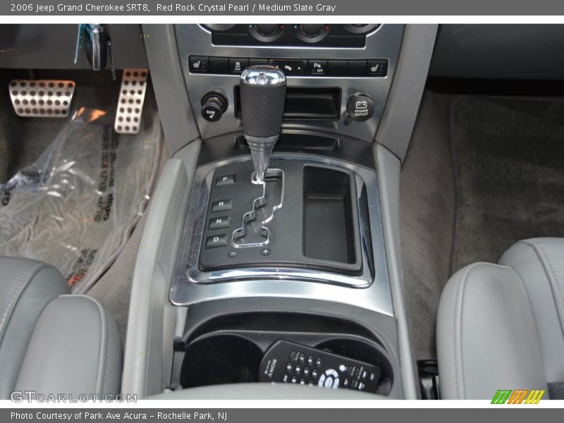 Red Rock Crystal Pearl / Medium Slate Gray 2006 Jeep Grand Cherokee SRT8