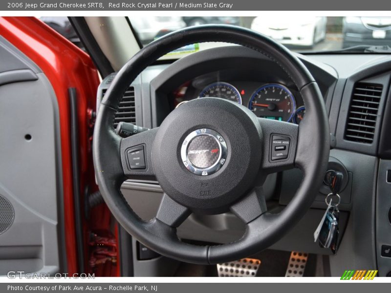 Red Rock Crystal Pearl / Medium Slate Gray 2006 Jeep Grand Cherokee SRT8