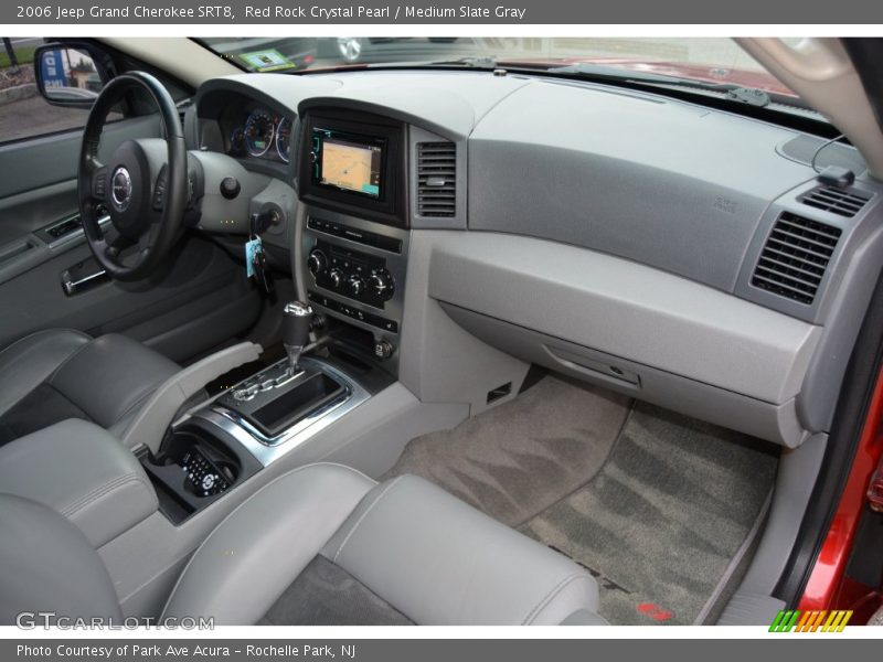 Red Rock Crystal Pearl / Medium Slate Gray 2006 Jeep Grand Cherokee SRT8