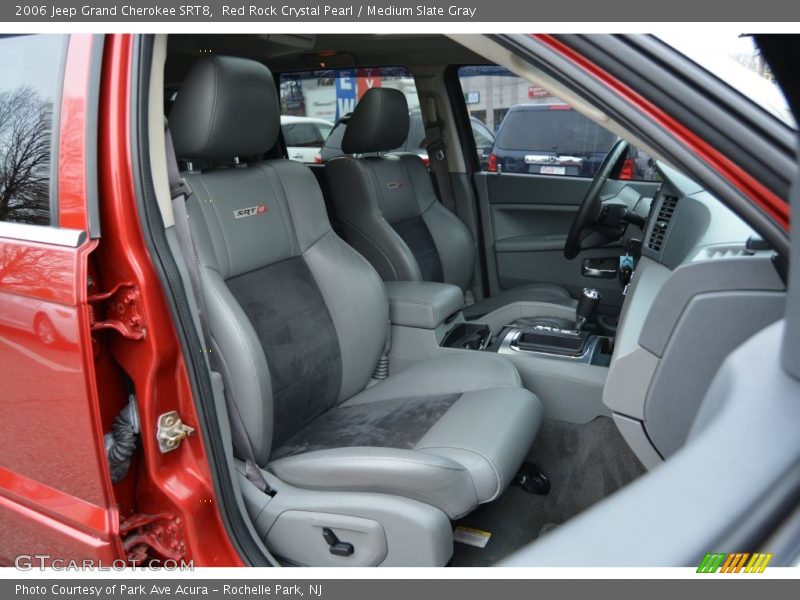 Red Rock Crystal Pearl / Medium Slate Gray 2006 Jeep Grand Cherokee SRT8