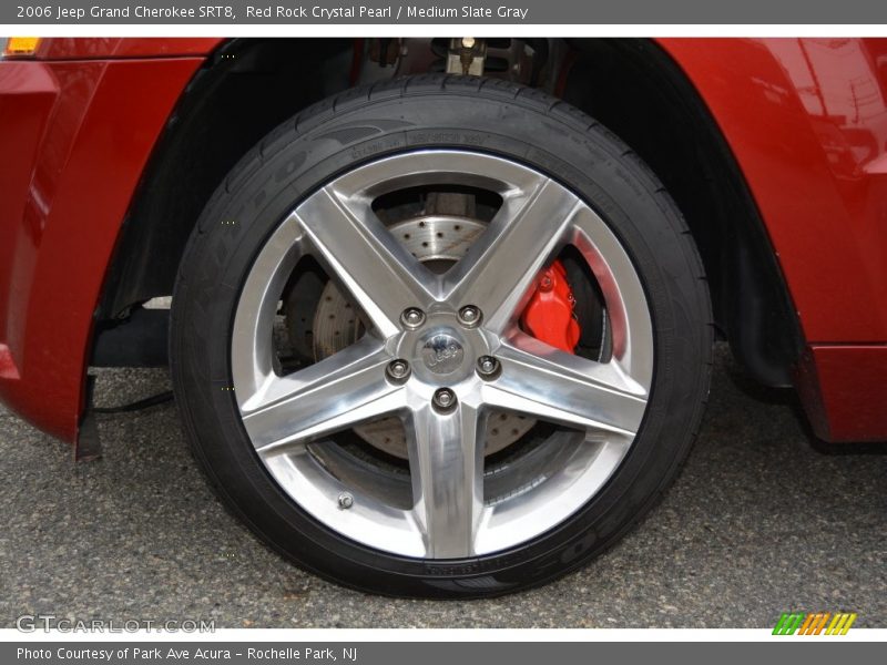 Red Rock Crystal Pearl / Medium Slate Gray 2006 Jeep Grand Cherokee SRT8