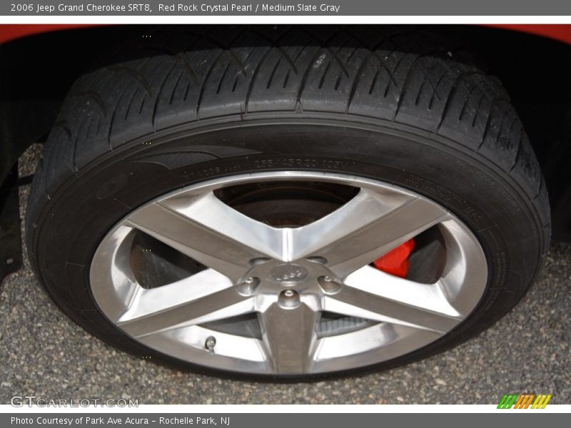 Red Rock Crystal Pearl / Medium Slate Gray 2006 Jeep Grand Cherokee SRT8