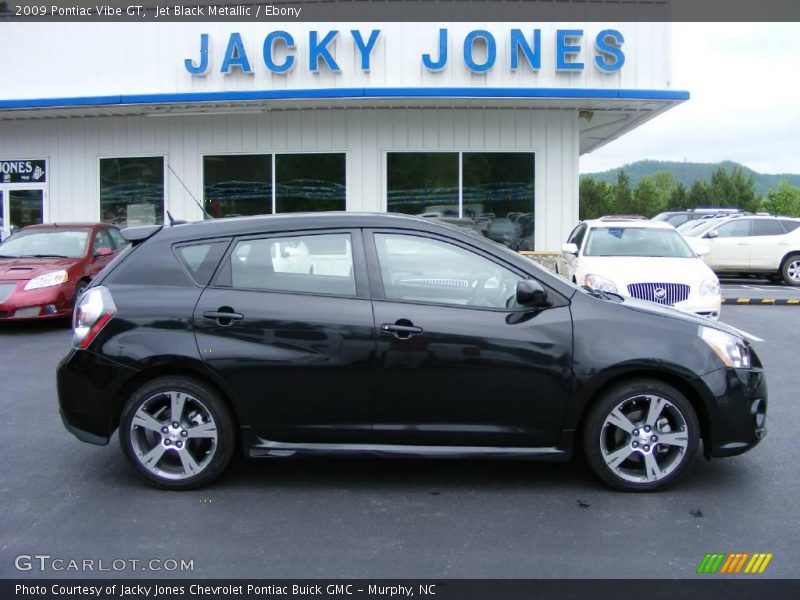 Jet Black Metallic / Ebony 2009 Pontiac Vibe GT