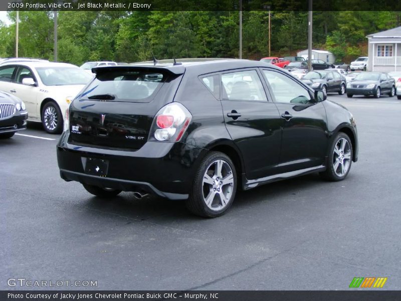 Jet Black Metallic / Ebony 2009 Pontiac Vibe GT