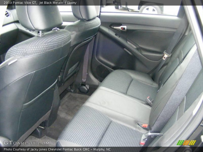 Jet Black Metallic / Ebony 2009 Pontiac Vibe GT