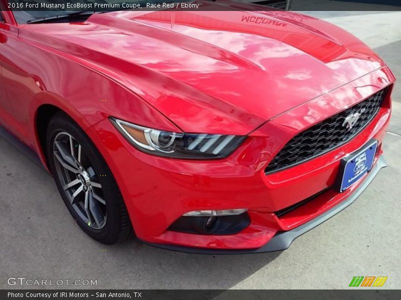 Race Red / Ebony 2016 Ford Mustang EcoBoost Premium Coupe