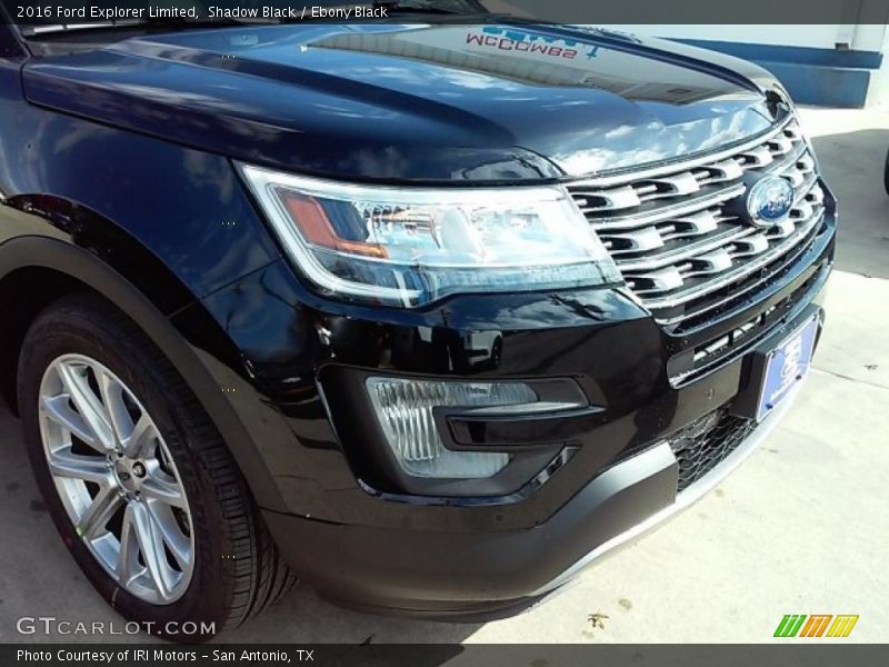 Shadow Black / Ebony Black 2016 Ford Explorer Limited