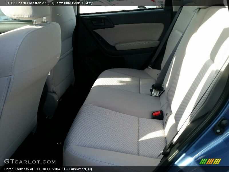 Quartz Blue Pearl / Gray 2016 Subaru Forester 2.5i