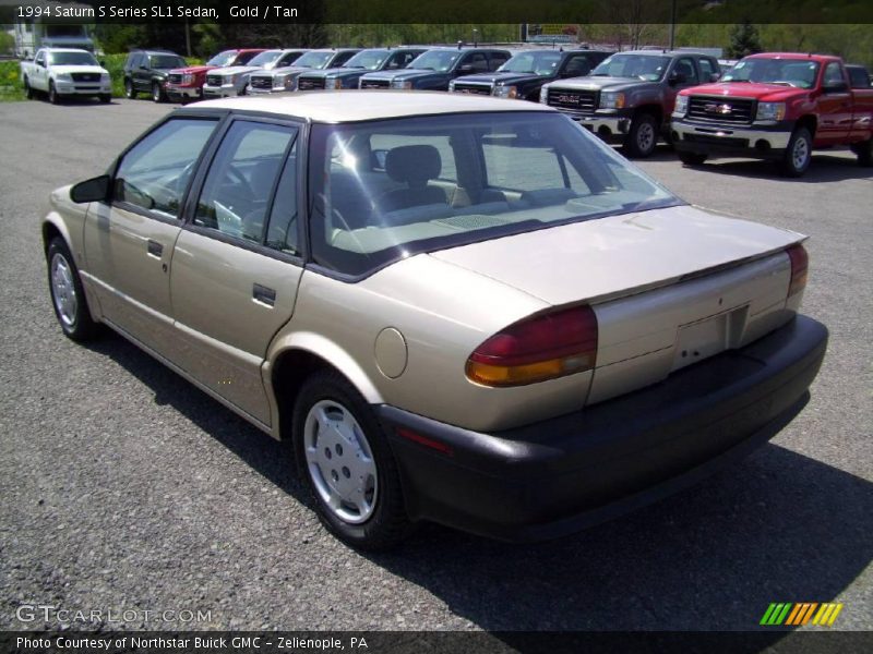 Gold / Tan 1994 Saturn S Series SL1 Sedan