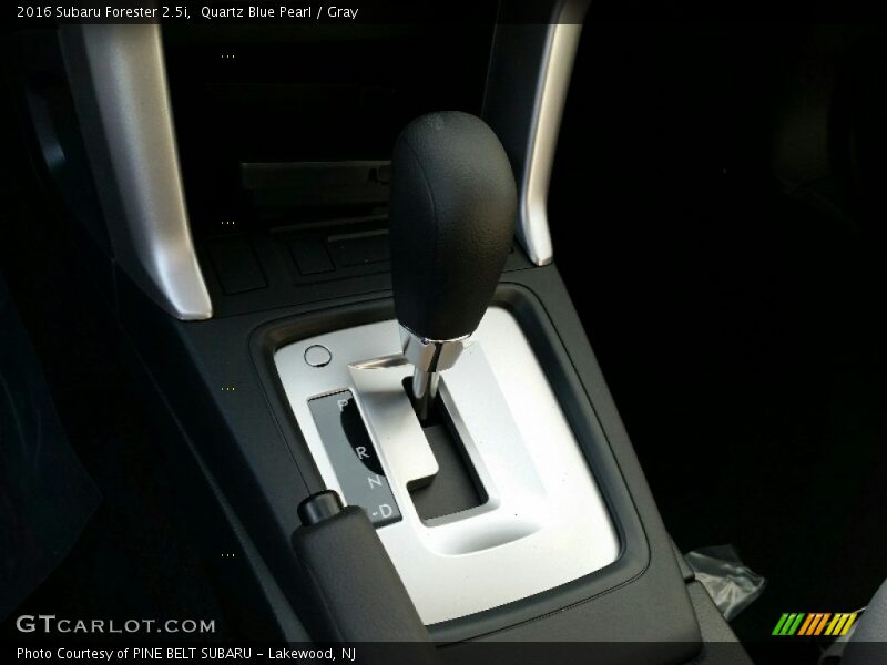 Quartz Blue Pearl / Gray 2016 Subaru Forester 2.5i