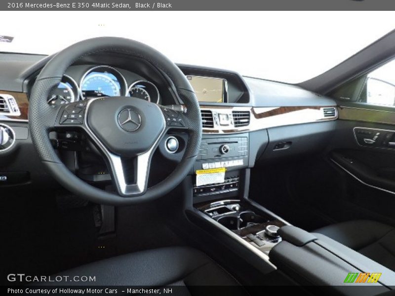 Black / Black 2016 Mercedes-Benz E 350 4Matic Sedan