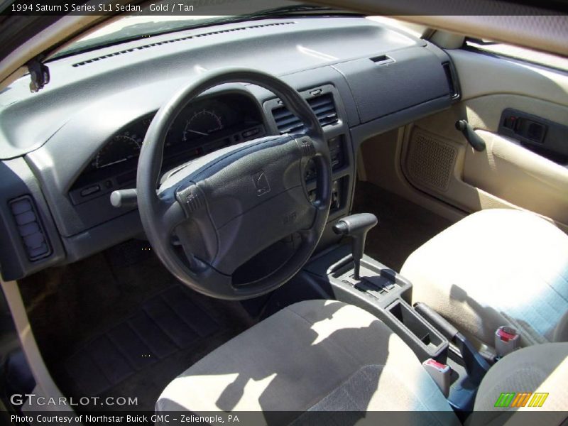 Gold / Tan 1994 Saturn S Series SL1 Sedan