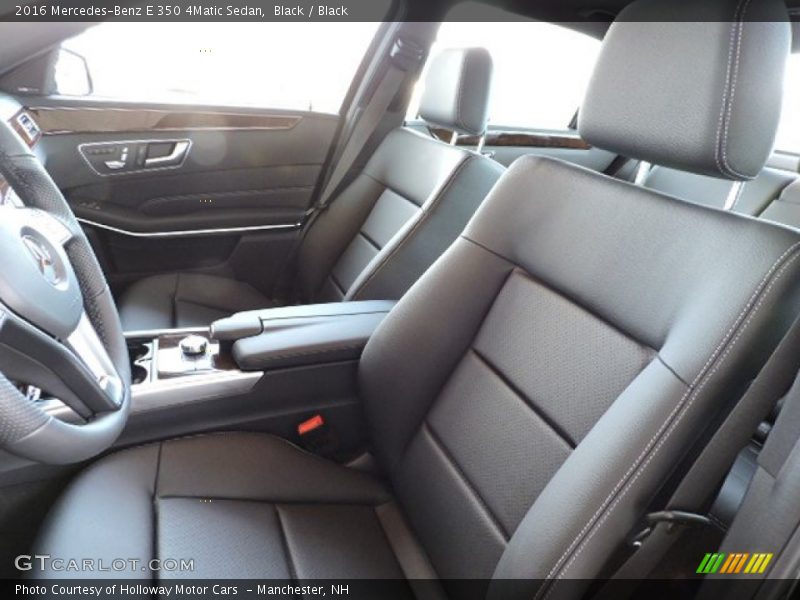 Black / Black 2016 Mercedes-Benz E 350 4Matic Sedan
