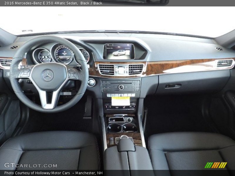 Black / Black 2016 Mercedes-Benz E 350 4Matic Sedan