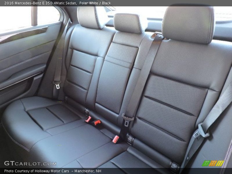 Polar White / Black 2016 Mercedes-Benz E 350 4Matic Sedan