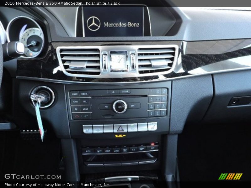 Polar White / Black 2016 Mercedes-Benz E 350 4Matic Sedan